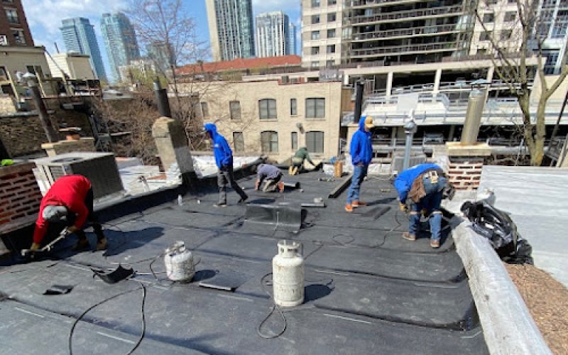 Chicago Flat Roofing Contractors | Residential & Commercial Roofing Repairs — Roofing contractor in Chicago