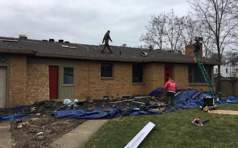 Allied Roofing — Roofing contractor in Grand Rapids