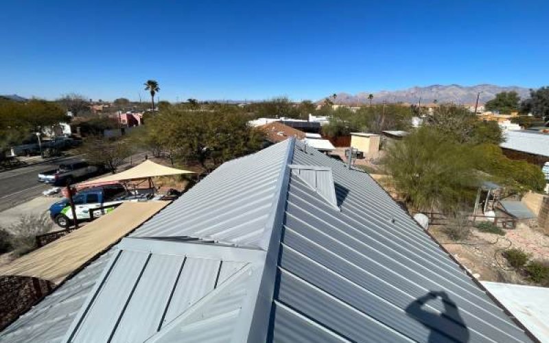 Hillside Metal Roofing