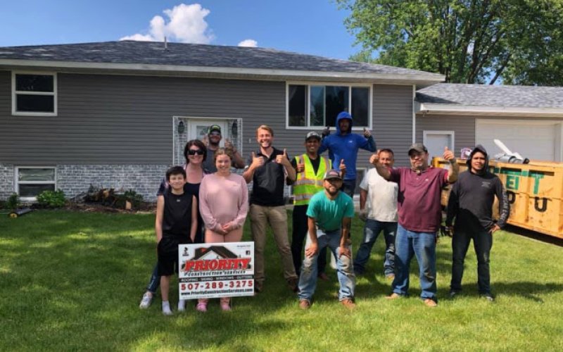 Priority Construction Services — Roofing contractor in Rochester